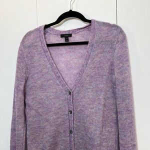 J Crew Mohair Long Cardigan Size small